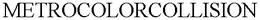 METROCOLORCOLLISION trademark