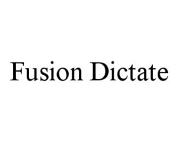 FUSION DICTATE trademark