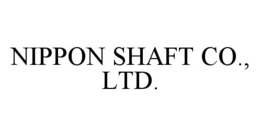 NIPPON SHAFT CO., LTD. trademark