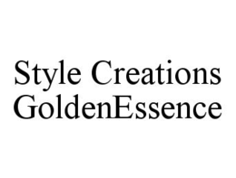 STYLE CREATIONS GOLDENESSENCE trademark