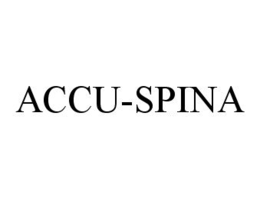 ACCU-SPINA trademark
