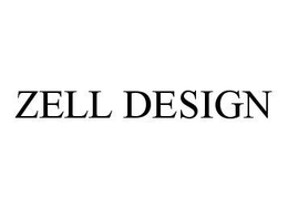 ZELL DESIGN trademark
