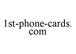 1ST-PHONE-CARDS.COM trademark