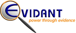 EVIDANT POWER THROUGH EVIDENCE trademark