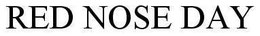 RED NOSE DAY trademark