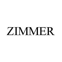 ZIMMER trademark