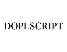 DOPLSCRIPT trademark