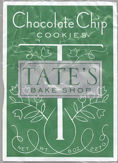 TATE'S BAKE SHOP CHOCOLATE CHIP COOKIES NET WT 8 OZ. 227 G. trademark