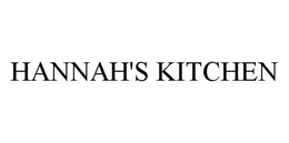 HANNAH'S KITCHEN trademark