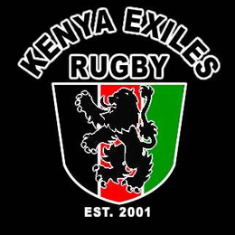 KENYA EXILES RUGBY EST 2001 trademark