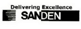 DELIVERING EXCELLENCE SANDEN trademark