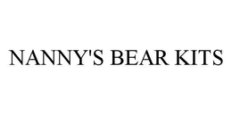 NANNY'S BEAR KITS trademark