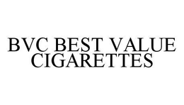 BVC BEST VALUE CIGARETTES trademark