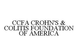 CCFA CROHN'S & COLITIS FOUNDATION OF AMERICA trademark