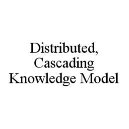 DISTRIBUTED, CASCADING KNOWLEDGE MODEL trademark