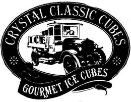 CRYSTAL CLASSIC CUBES GOURMET ICE CUBES ICE trademark
