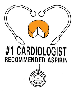 #1 CARDIOLOGIST RECOMMENDED ASPIRIN trademark