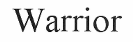 WARRIOR trademark