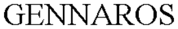 GENNAROS trademark