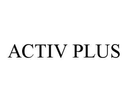 ACTIV PLUS trademark