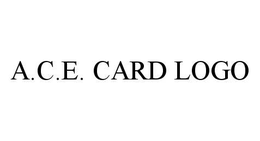 A.C.E. CARD LOGO trademark