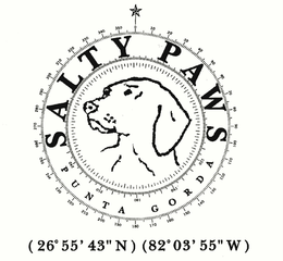 SALTY PAWS PUNTA GORDA (26º 55' 43" N) (82º 03' 55" W) trademark