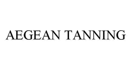 AEGEAN TANNING trademark