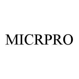 MICRPRO trademark
