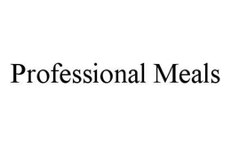 PROFESSIONAL MEALS trademark