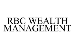 RBC WEALTH MANAGEMENT trademark