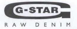 G-STAR RAW DENIM trademark