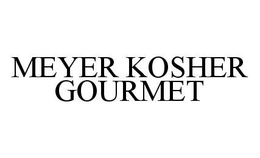 MEYER KOSHER GOURMET trademark