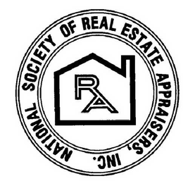 NATIONAL SOCIETY OF REAL ESTATE APPRAISERS, INC.RA trademark
