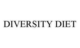 DIVERSITY DIET trademark