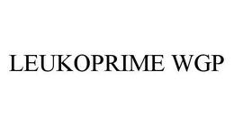 LEUKOPRIME WGP trademark
