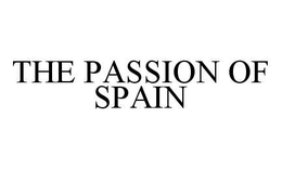 THE PASSION OF SPAIN trademark