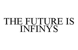 THE FUTURE IS INFINYS trademark