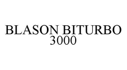 BLASON BITURBO 3000 trademark
