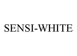 SENSI-WHITE trademark