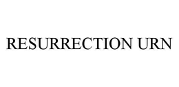 RESURRECTION URN trademark