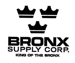 BRONX SUPPLY CORP. KING OF THE BRONX trademark