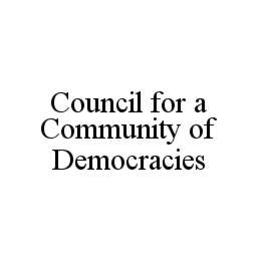 COUNCIL FOR A COMMUNITY OF DEMOCRACIES trademark