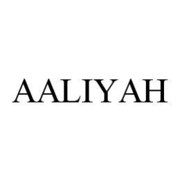AALIYAH trademark