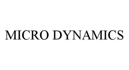 MICRO DYNAMICS trademark