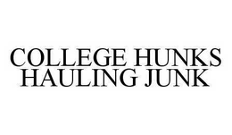 COLLEGE HUNKS HAULING JUNK trademark