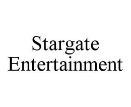 STARGATE ENTERTAINMENT trademark