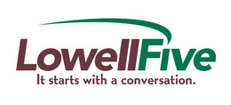 LOWELLFIVE IT STARTS WITH A CONVERSATION. trademark
