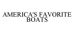 AMERICA'S FAVORITE BOATS trademark