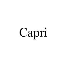 CAPRI trademark