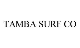 TAMBA SURF CO trademark